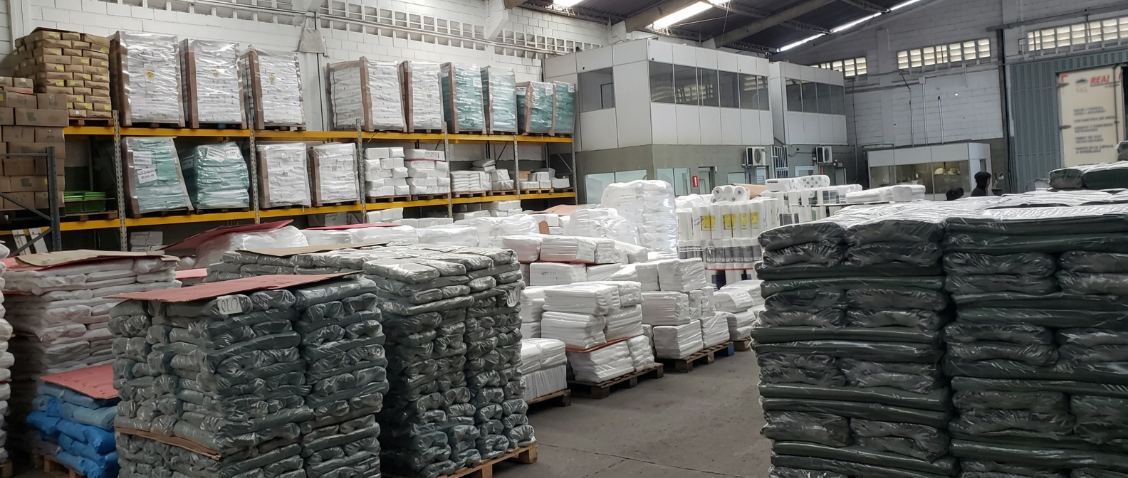 Fábrica de embalagens plásticas